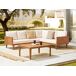 Beliani Conjunto de jardín BARATTI Beliani Conjunto de jardín BARATTI Beige