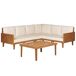 Beliani Conjunto de jardín BARATTI Beliani Conjunto de jardín BARATTI Beige