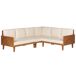Beliani Conjunto de jardín BARATTI Beliani Conjunto de jardín BARATTI Beige