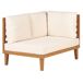Beliani Conjunto de jardín BARATTI Beliani Conjunto de jardín BARATTI Beige