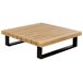 Beliani Conjunto de jardín MYKONOS Beliani Conjunto de jardín MYKONOS Blanco/ Beige