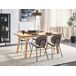 Beliani Mesa de comedor BARNES Beliani Mesa de comedor BARNES Marrón