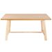 Beliani Mesa de comedor BARNES Beliani Mesa de comedor BARNES Marrón