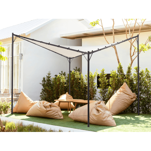 Beliani Pérgola de jardim AVENTINE