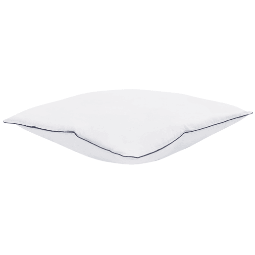 Conjunto de 2 almofadas PELISTER Baixa Microfibra 80 x 80 cm Branco Conjunto de 2 almofadas PELISTER Baixa Microfibra 80 x 80 cm Branco