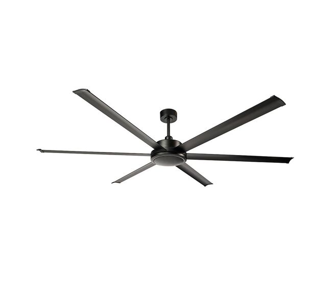 Ventilador de techo metal color negro serie sanson 214cm