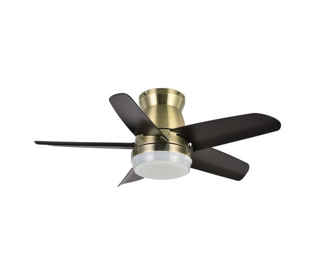 Ventilador de techo metal color dorado serie neutron 91cm