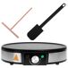 Crepera, Máquina de Hacer Crepes Antiadherente - Briebe CM1137 Crepera, Máquina de Hacer Crepes Antiadherente - Briebe CM1137 Negro