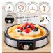 Crepera, Máquina de Hacer Crepes Antiadherente - Briebe CM1137 Crepera, Máquina de Hacer Crepes Antiadherente - Briebe CM1137 Negro