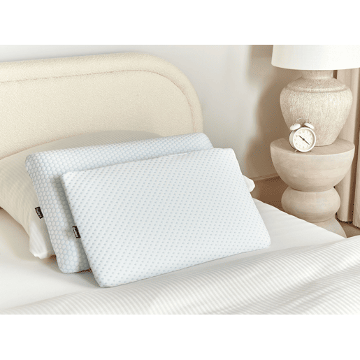 Almofada MUIR Baixa Espuma de memória 55 x 35 cm Branco