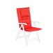Beliani Cojín de asiento TOSCANA Beliani Cojín de asiento TOSCANA Rojo