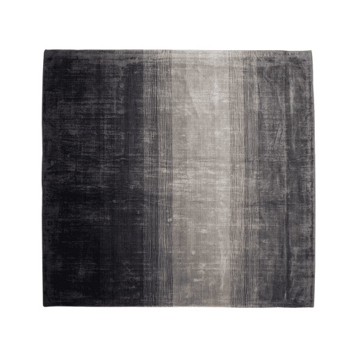 Tapete ERCIS Preto 200 x 200 cm Viscose