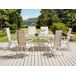 Beliani Conjunto de comedor CATANIA Beliani Conjunto de comedor CATANIA Beige
