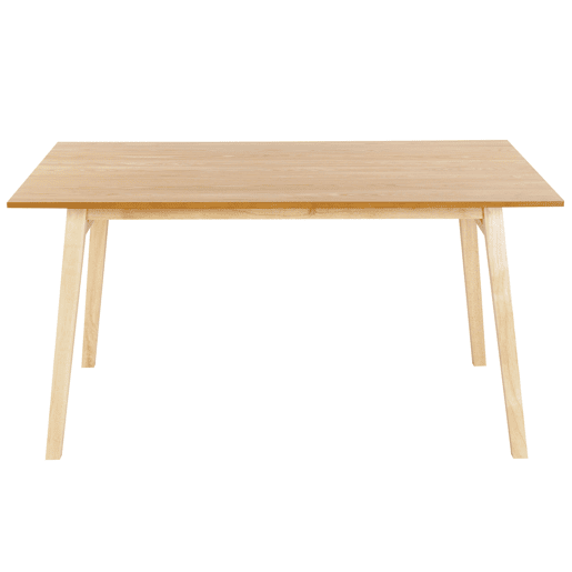 Mesa de jantar VARLEY Freixo natural 150 cm 90 cm