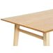 Beliani Mesa de comedor VARLEY Beliani Mesa de comedor VARLEY Marrón Claro