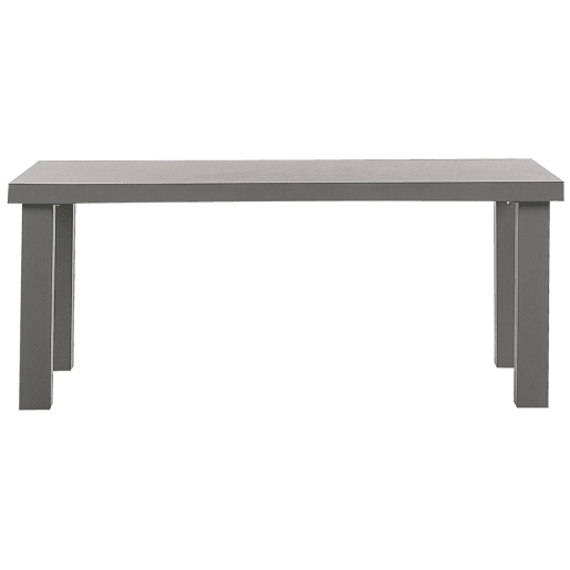 Mesa de refeição de jardim TARANTO 180 cm 90 cm Betão Cinzento