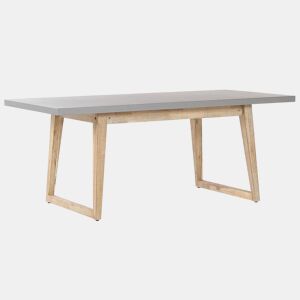 Mesa de refeição de jardim ORIA 180 cm 90 cm Betão Cinzento