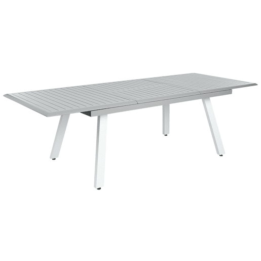 Conjunto de refeições de jardim 8 lugares PERETA Metal Cinzento