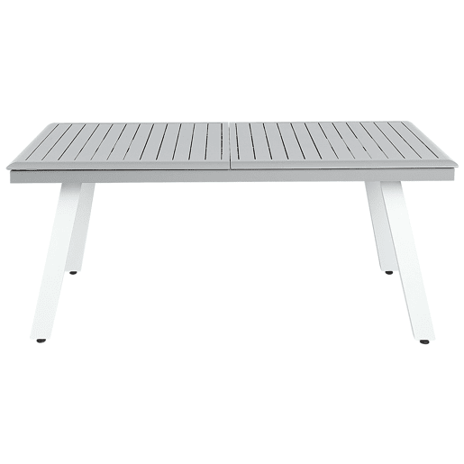 Conjunto de refeições de jardim 8 lugares PERETA Metal Cinzento