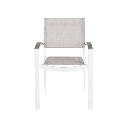 Conjunto de refeições de jardim 8 lugares PERETA Metal Cinzento