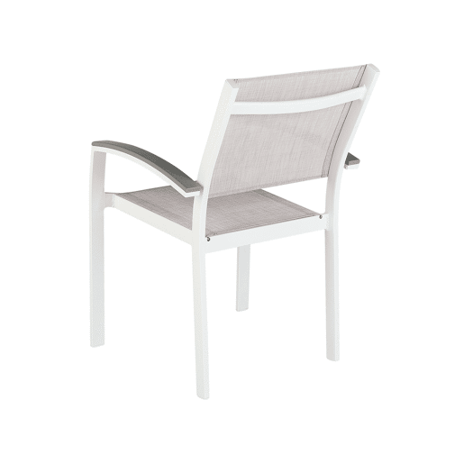 Conjunto de refeições de jardim 8 lugares PERETA Metal Cinzento
