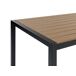 Beliani Conjunto de comedor VERNIO Beliani Conjunto de comedor VERNIO Marrón