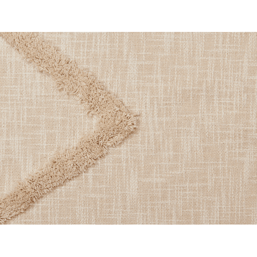 Manta JAUNPUR Algodão 130 x 180 cm Creme