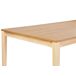 Beliani Mesa de comedor ERMELO Beliani Mesa de comedor ERMELO Marrón Claro