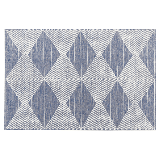 Tapete DATCA Azul 160 x 230 cm Lã