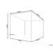 Beliani Pérgola de jardín VIMINO Beliani Pérgola de jardín VIMINO Beige