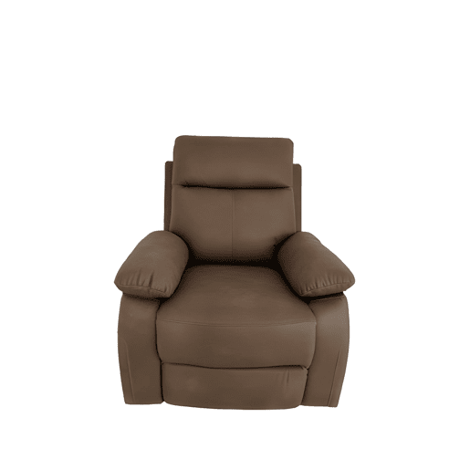 Sofá reclinável elétrico Greta 87x76,5x102 marrom