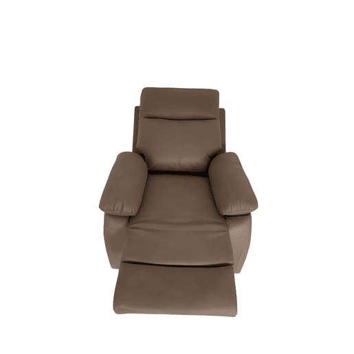 Sofá reclinável elétrico Greta 87x76,5x102 marrom