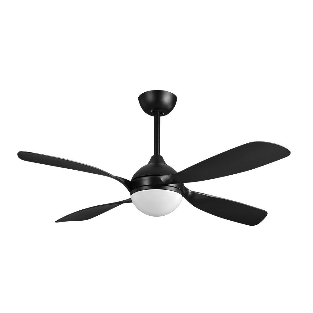 Ventilador de techo metal color negro serie livorno 132cm