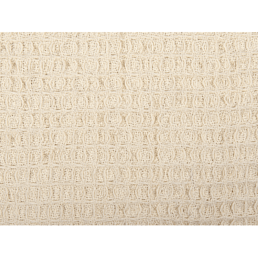 Manta MALU Algodão 125 x 150 cm Creme claro