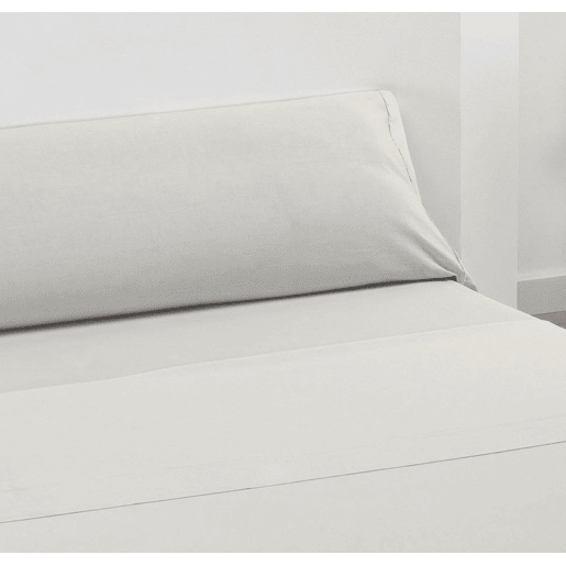 Conjunto de lençóis lisos 100% algodão bege para cama de 180cm Donegal Collections