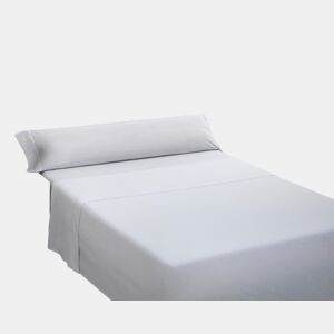 Conjunto de lençóis lisos 100% algodão branco para cama de 90cm Donegal Collections