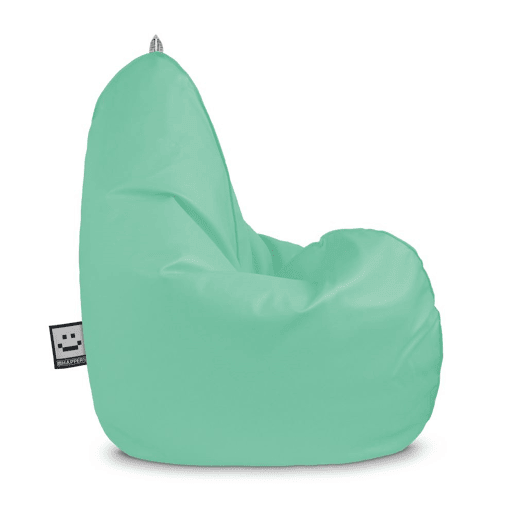 Puff Pera Relax Polipiel Menta Infantil HAPPERS Puff Pera Relax Polipiel Menta Infantil HAPPERS