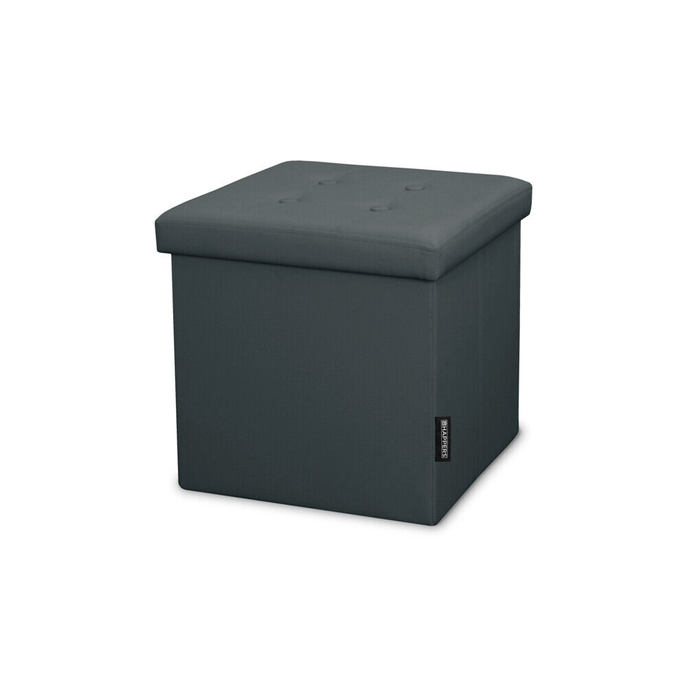 Taburete Almacenaje - Baúl Acolchado y Plegable