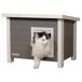 Casa Para Gatos Casa Para Gatos Gris