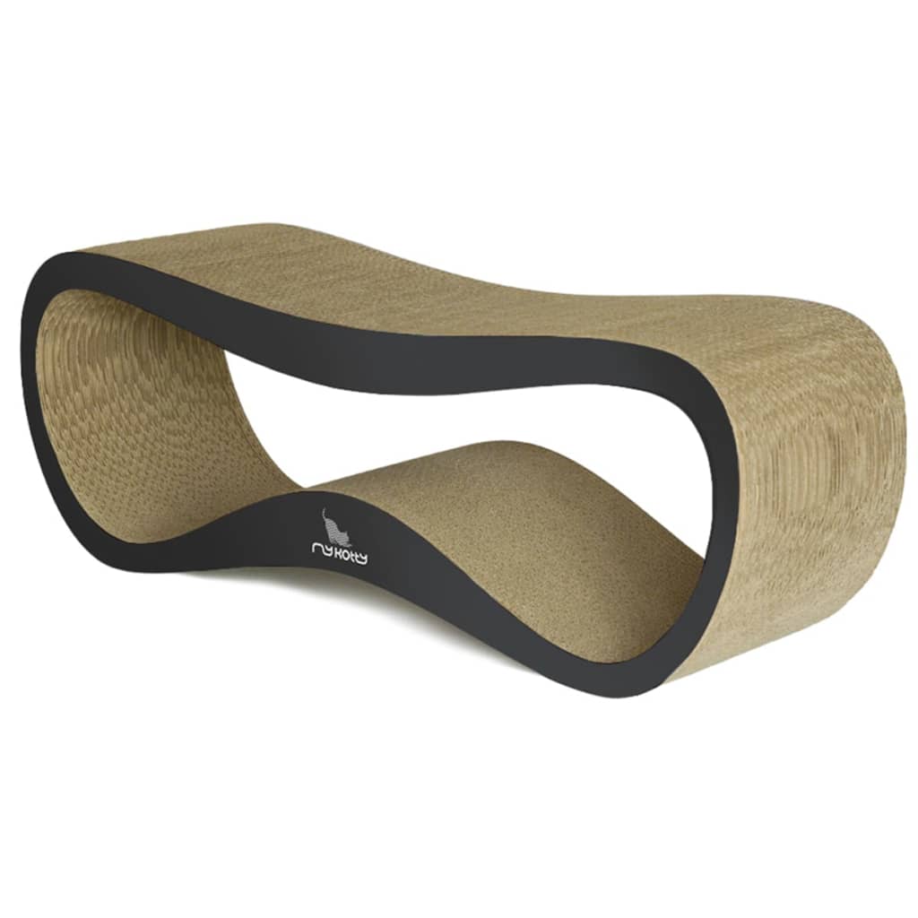 Mykotty rascador para gatos lui 75x25x25 cm negro 3083