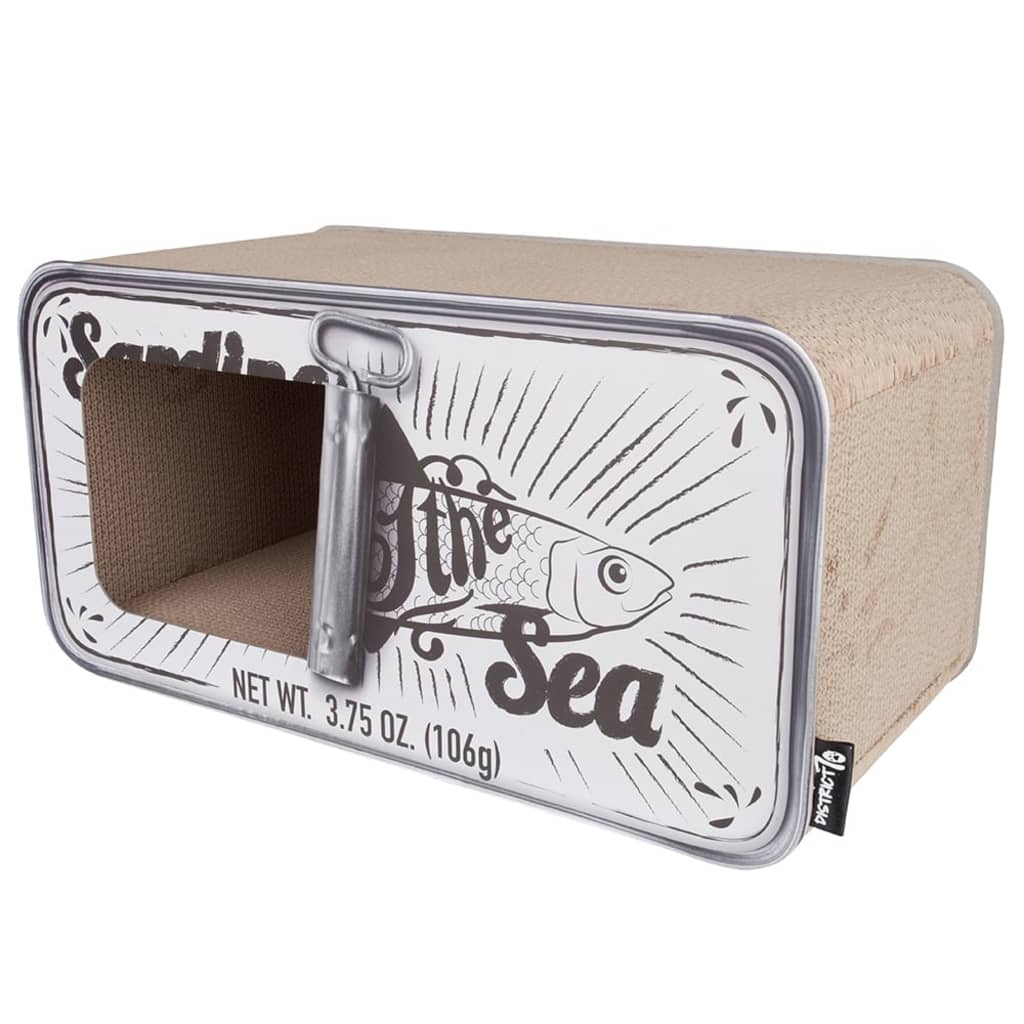 District70 rascador/cueva para gatos sardine blanco