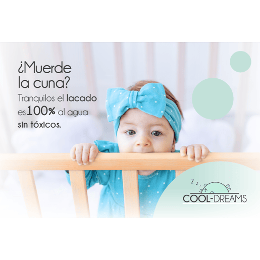 Cama tepee Apache Wonderland Montessori 140x70 em madeira de faia e cor natural + colchão higiénico Ternum