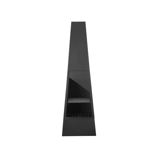 Lareira de jardim com grelha YATE Metal Preto