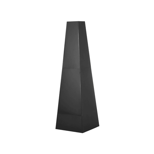 Lareira de jardim com grelha YATE Metal Preto