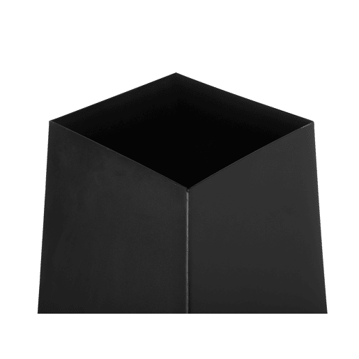 Lareira de jardim com grelha YATE Metal Preto