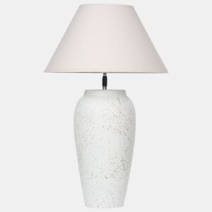 Candeeiro de mesa AMBLO Cerâmica Branco creme
