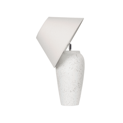 Candeeiro de mesa AMBLO Cerâmica Branco creme Candeeiro de mesa AMBLO Cerâmica Branco creme