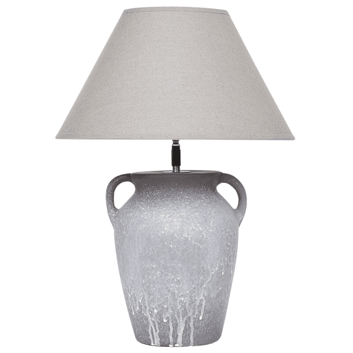 Candeeiro de mesa AGEFET Cerâmica Cinzento Candeeiro de mesa AGEFET Cerâmica Cinzento
