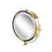 Beliani Espejo de maquillaje CLAIRA 18x18 Beliani Espejo de maquillaje CLAIRA 18x18 Dorado