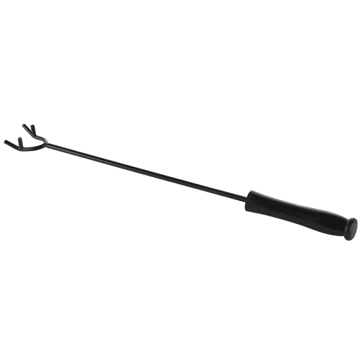 Lareira de jardim com grelha SHIGA Metal Preto